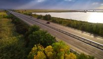 Соединить берега: строительство моста на участке платной трассы М-4 «Дон» продолжается